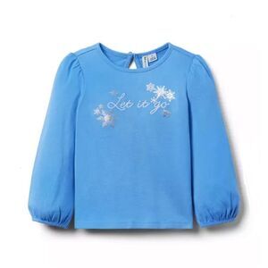 Janie and Jack Disney Frozen Let It Go Tee in Enchanted Blue Size 18/24 Months